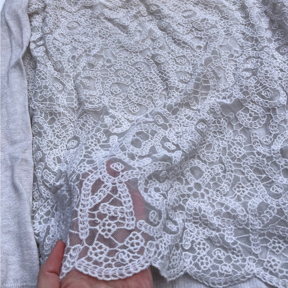 American Eagle Lace Sweater - Picture 3 of 5
